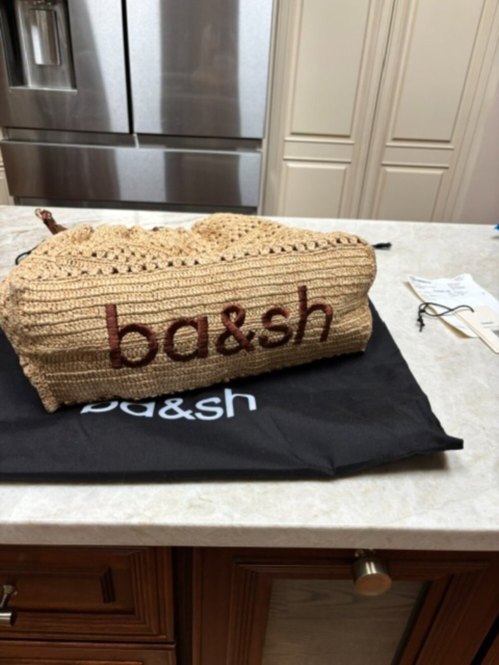 bash raffia June tote - Picture 2 of 5